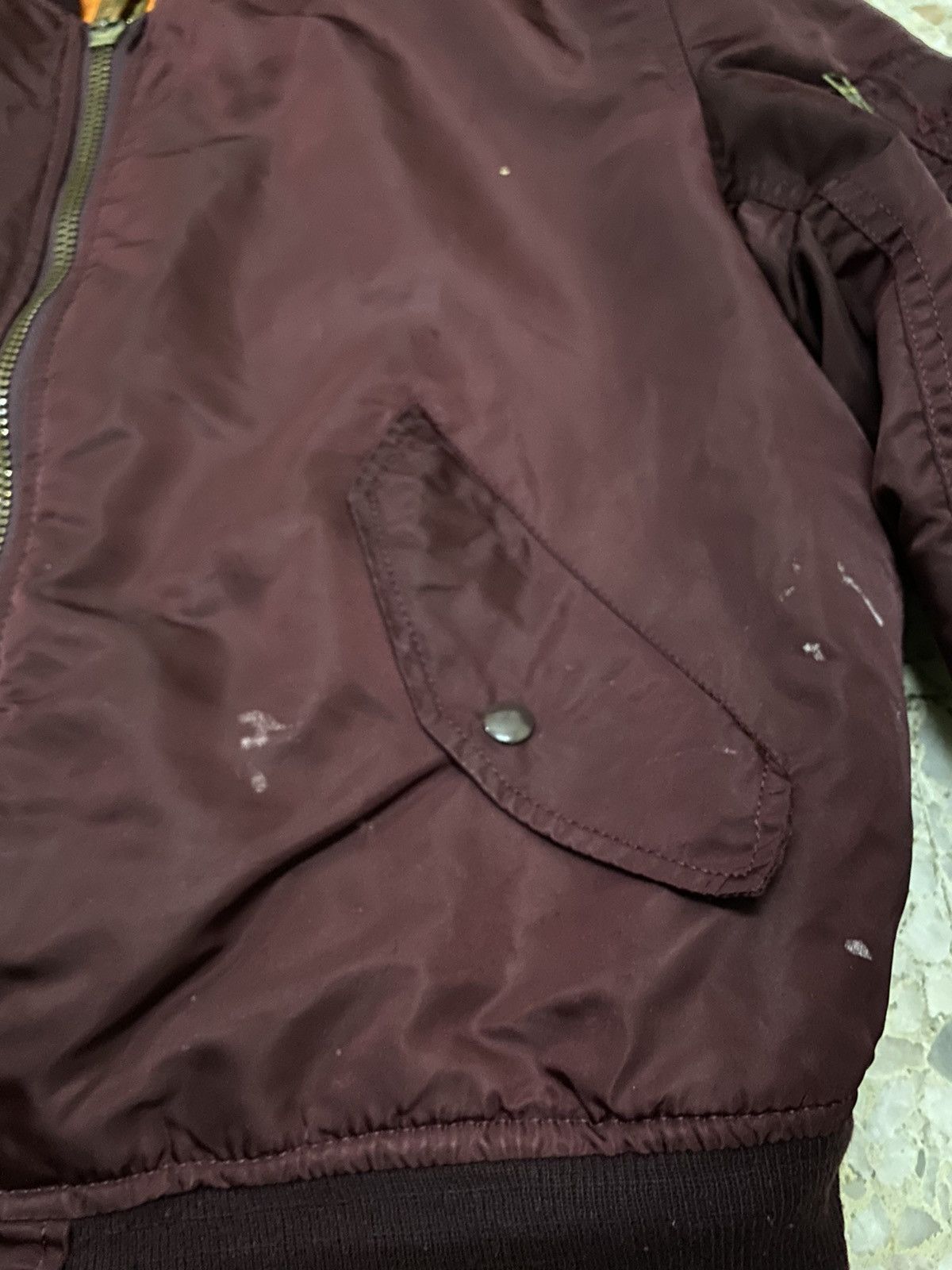 Alpha Industries Vintage 90’s Alpha Industries MA-1 Bomber Jacket Riversible Size US M / EU 48-50 / 2 - 5 Thumbnail