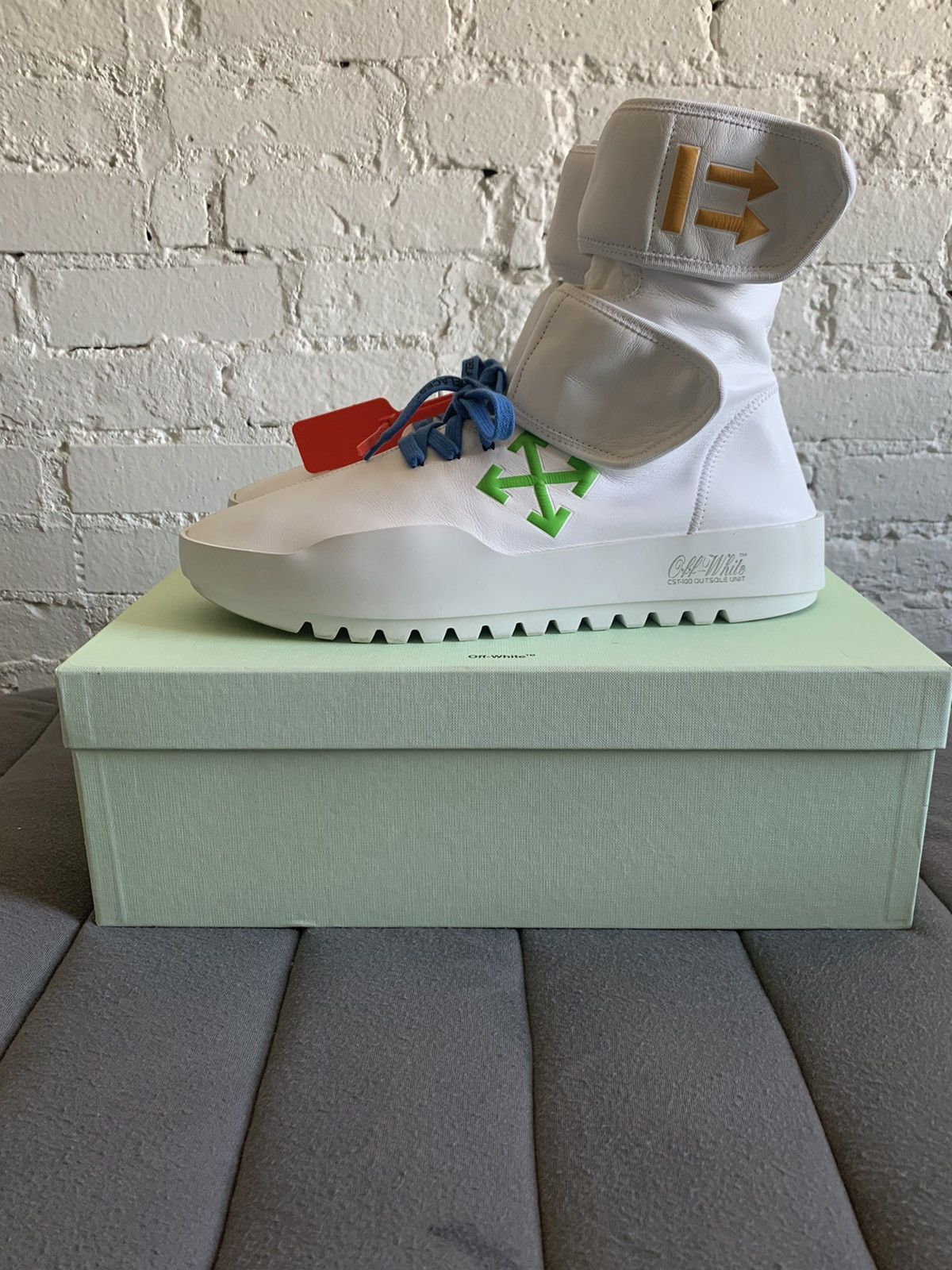 Off-White Off White Moto Wrap Size US 12.5 / EU 45-46 - 7 Thumbnail