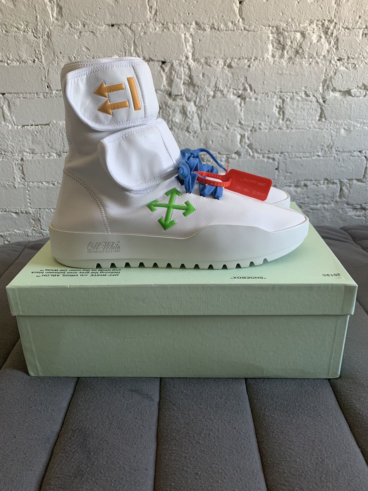 Off-White Off White Moto Wrap Size US 12.5 / EU 45-46 - 5 Thumbnail