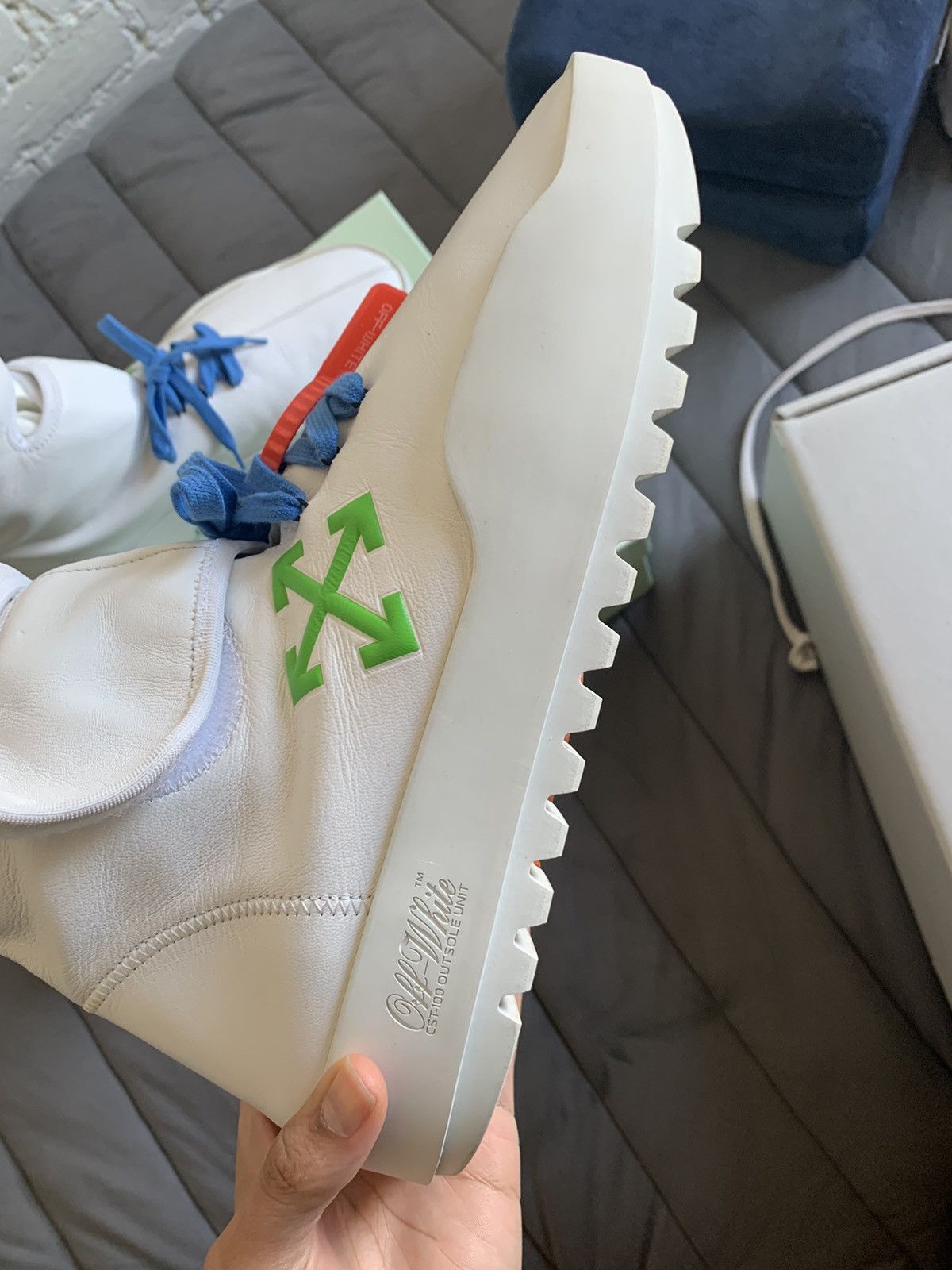 Off-White Off White Moto Wrap Size US 12.5 / EU 45-46 - 4 Thumbnail