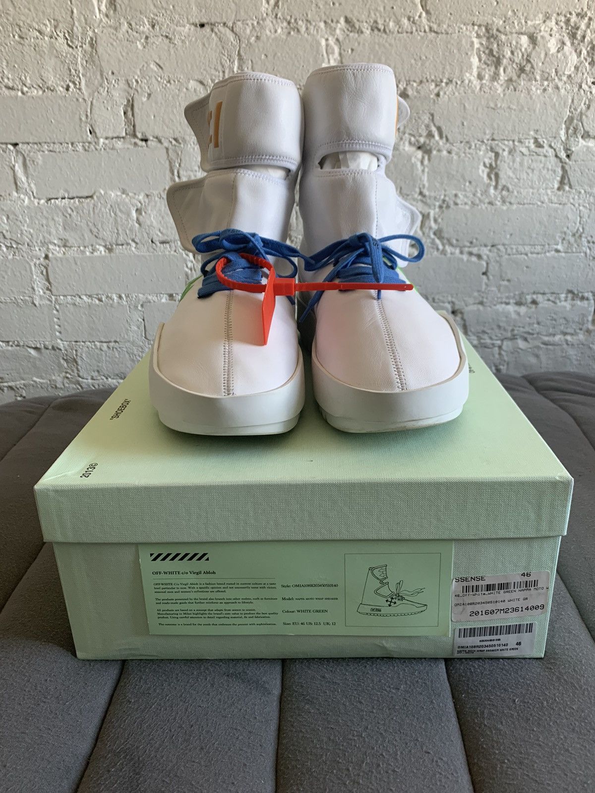 Off-White Off White Moto Wrap Size US 12.5 / EU 45-46 - 6 Thumbnail