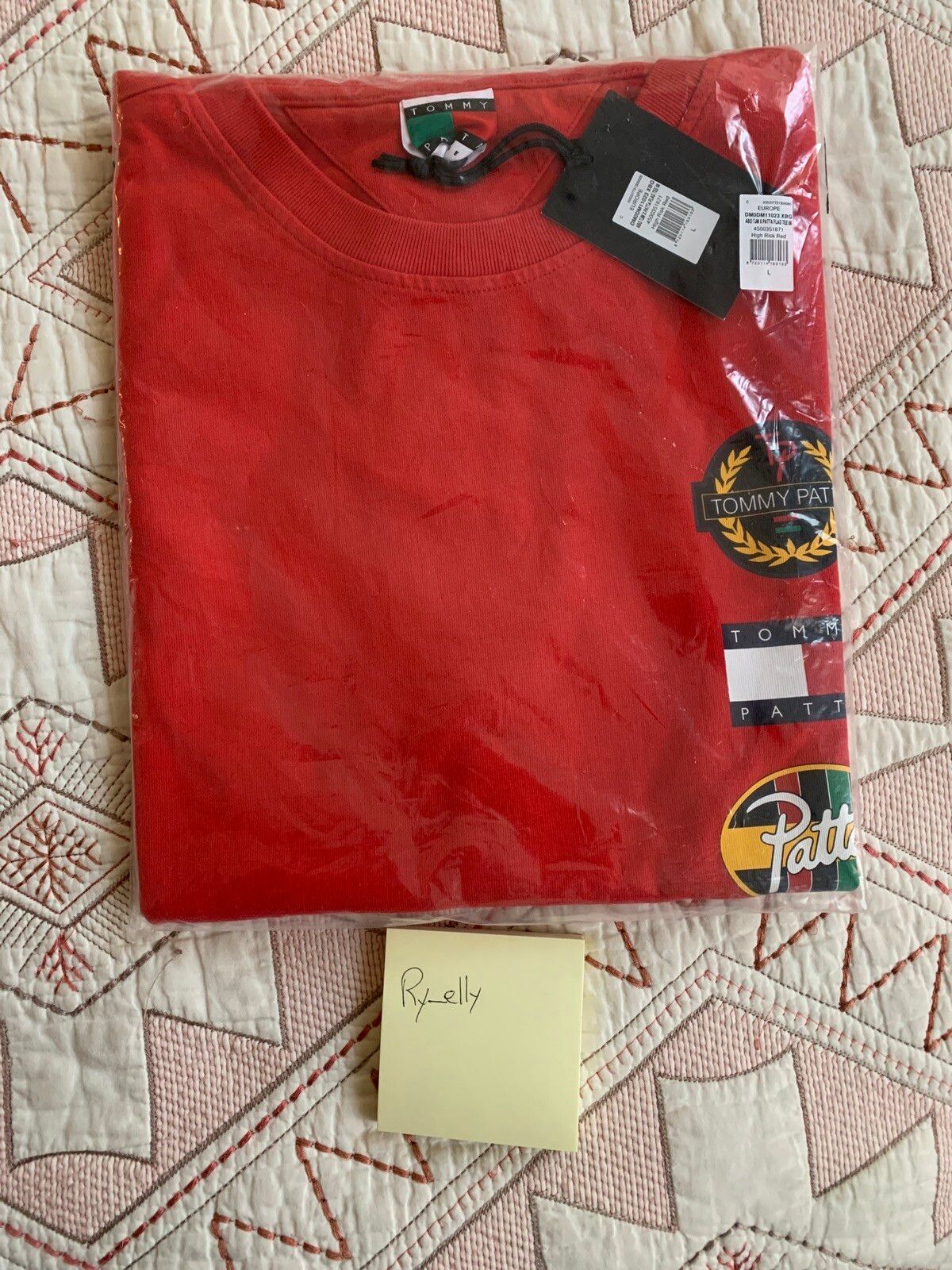 Patta x Tommy Jeans Community T-shirt High Risk Red
