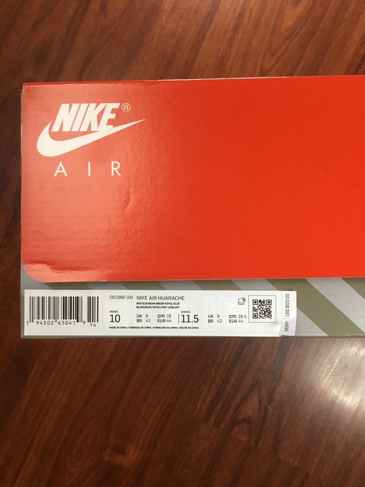 Nike Nike Air Huarache Scream Green Size US 10 / EU 43 - 16 Thumbnail