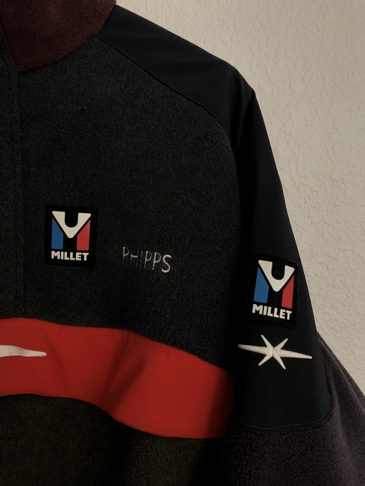 Phipps Millet Color Block Fleece Sweatshirt | Grailed 