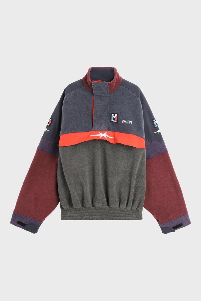 Phipps Millet Color Block Fleece Sweatshirt | Grailed 