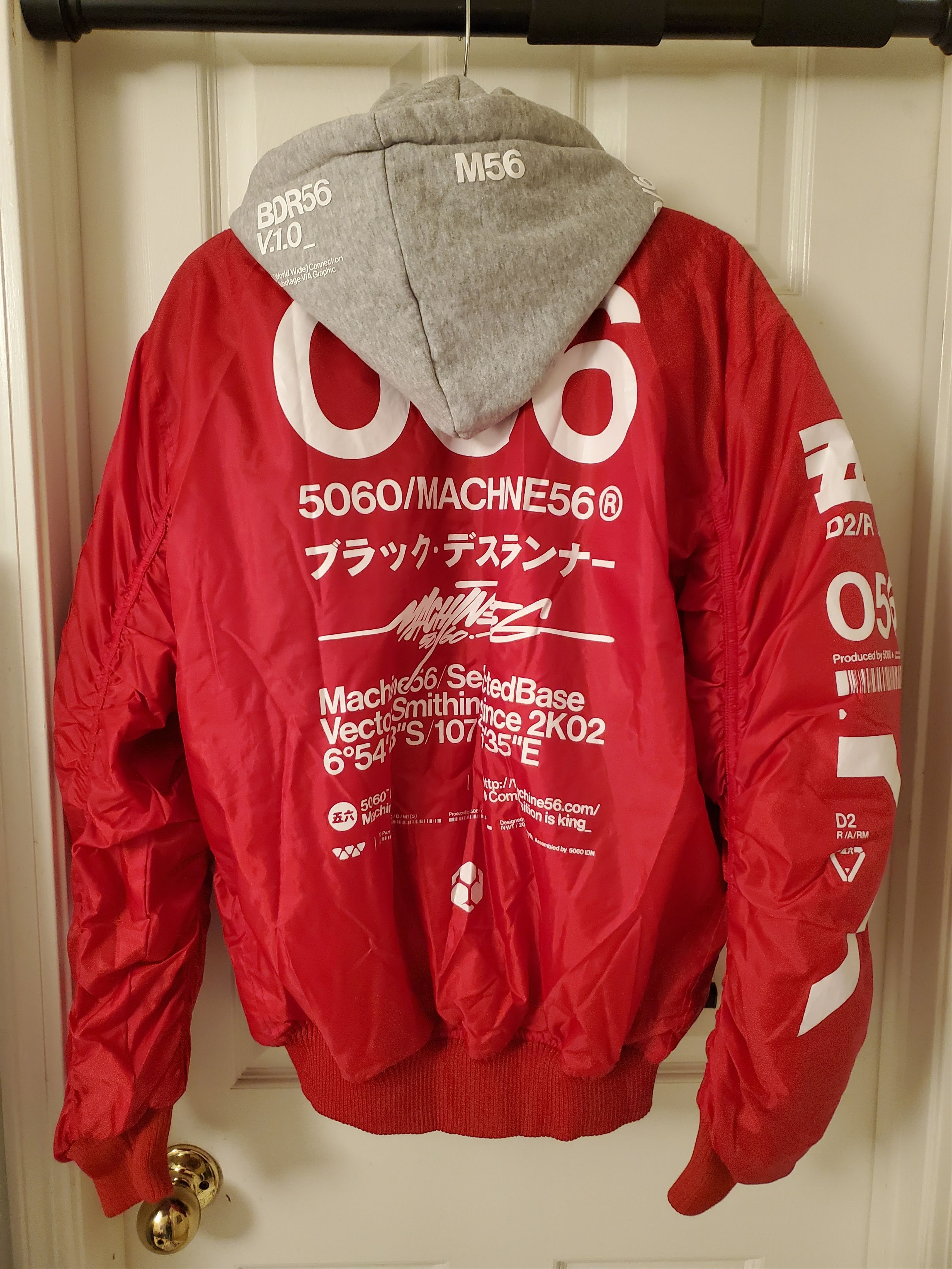 machine56 bomber jacket cyberpunk