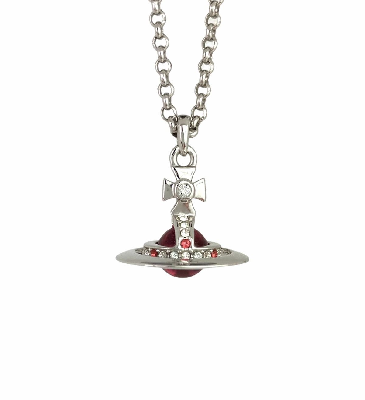 Red 3D Orb Necklace