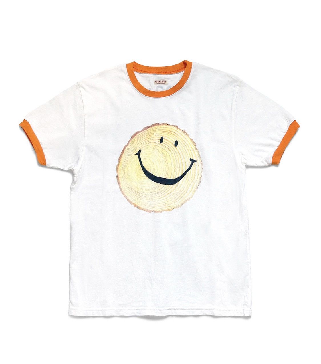 KAPITAL スマイルTシャツ Kapital Printed Smiley T-Shirt | Liberty