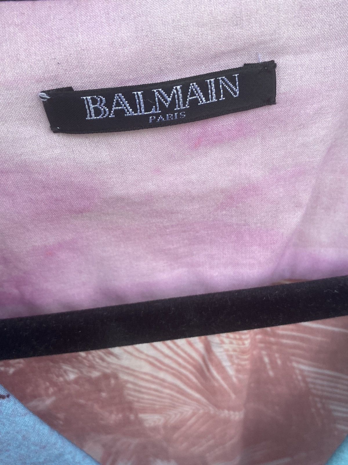 Balmain PALM TREE PRINT SHIRT Size US S / EU 44-46 / 1 - 4 Thumbnail
