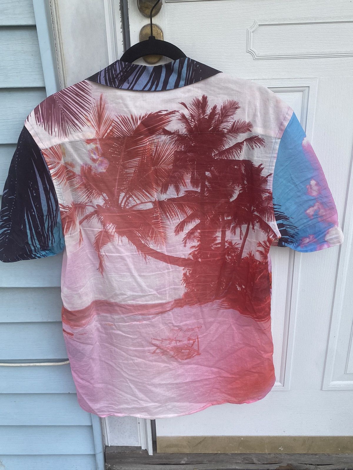 Balmain PALM TREE PRINT SHIRT Size US S / EU 44-46 / 1 - 2 Thumbnail