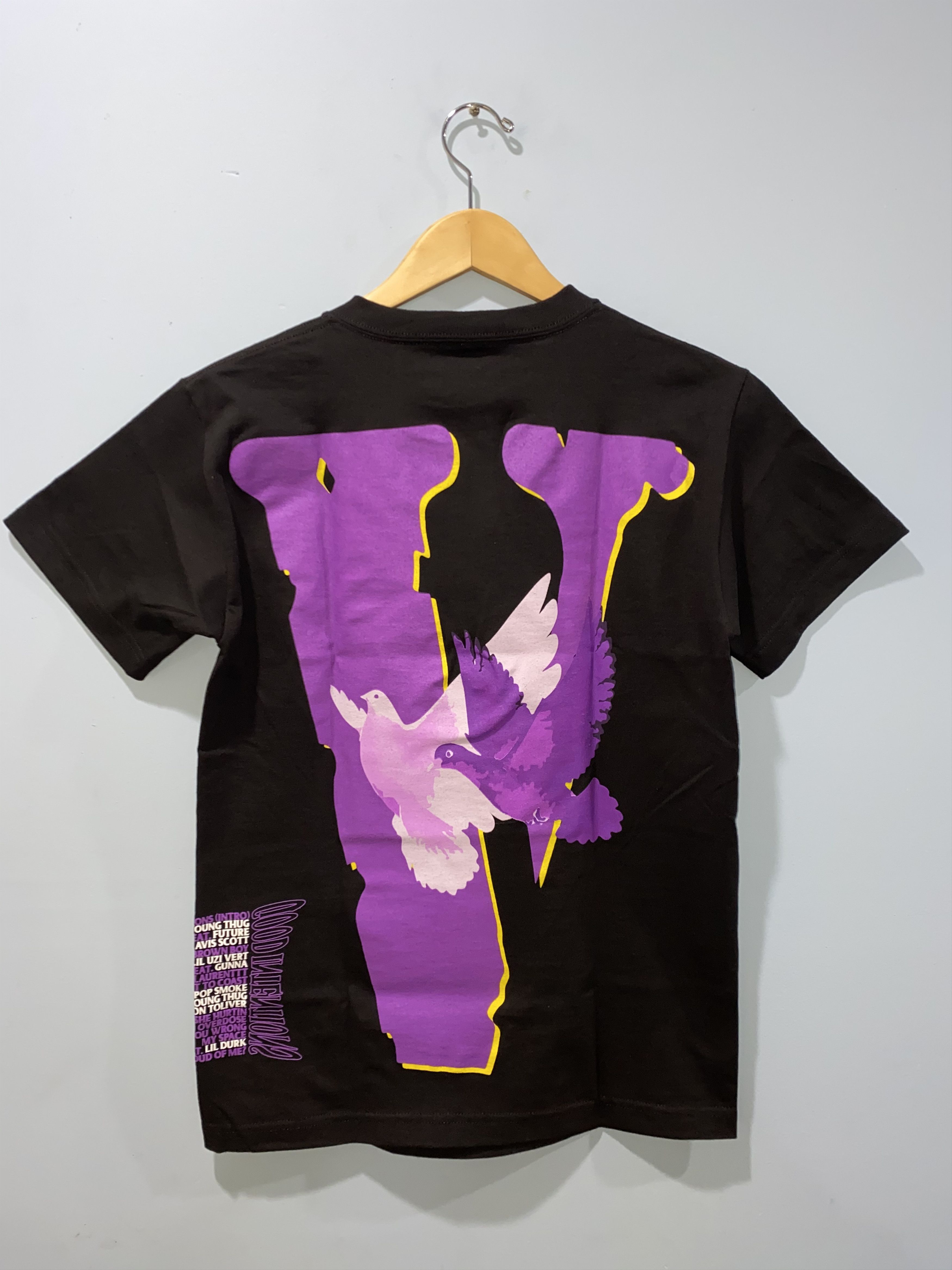 Vlone Vlone NAV Doves Good Intentions Tee Size Large Brand New 