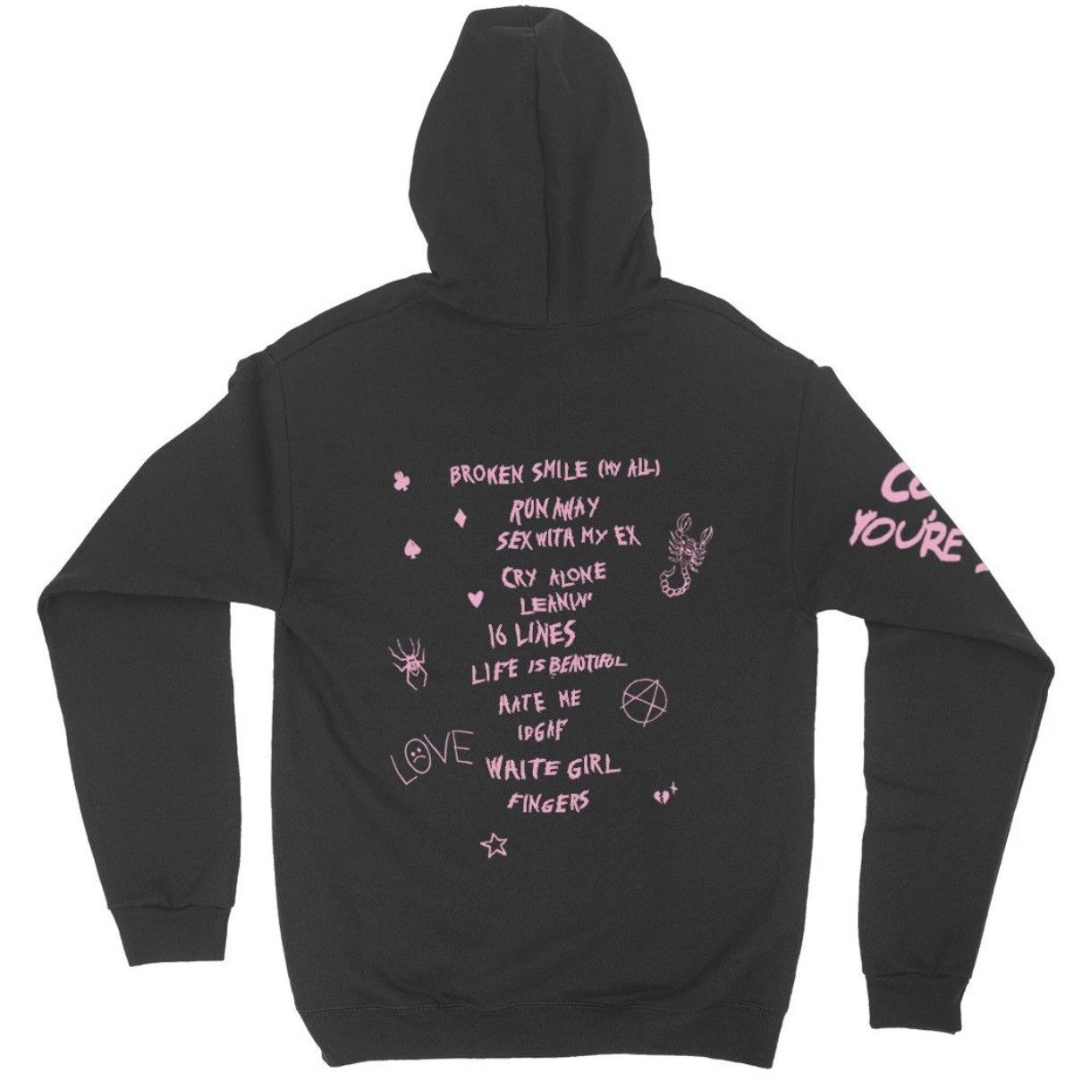 Lil peep cowys hoodie sale