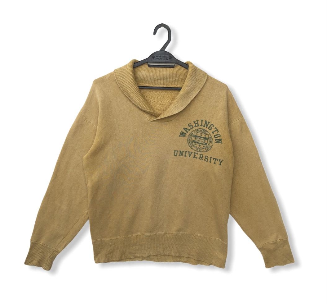 Vintage VINTAGE 70’S/80’S WASHINGTON UNIVERSITY SWEATSHIRT Size US S / EU 44-46 / 1 - 1 Thumbnail