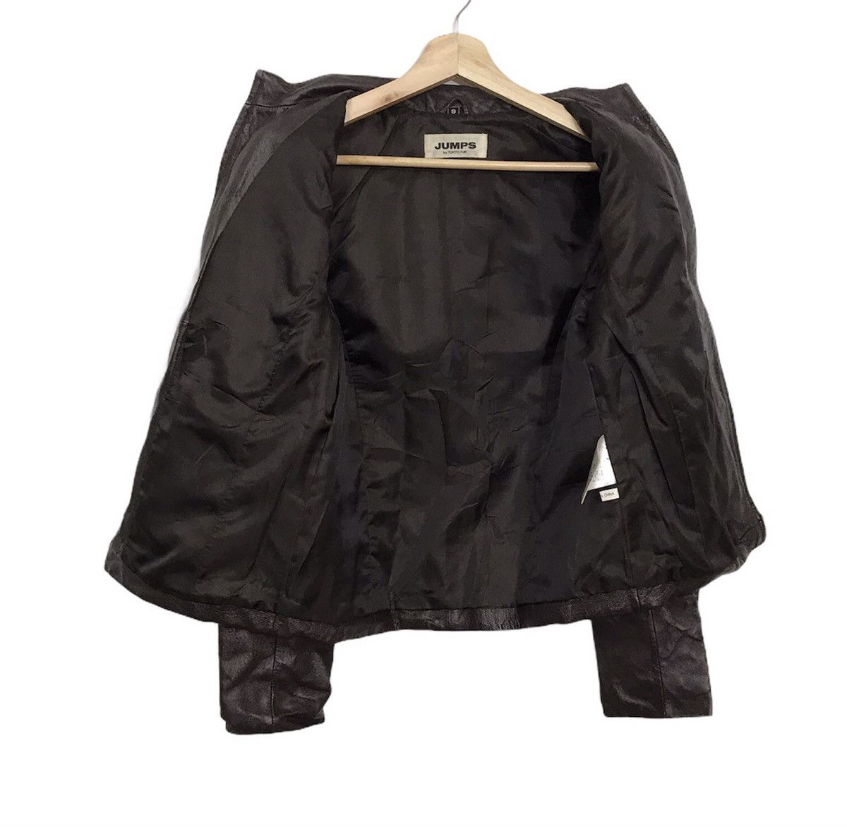 029) leather jacket x jumps by Tokyo fur