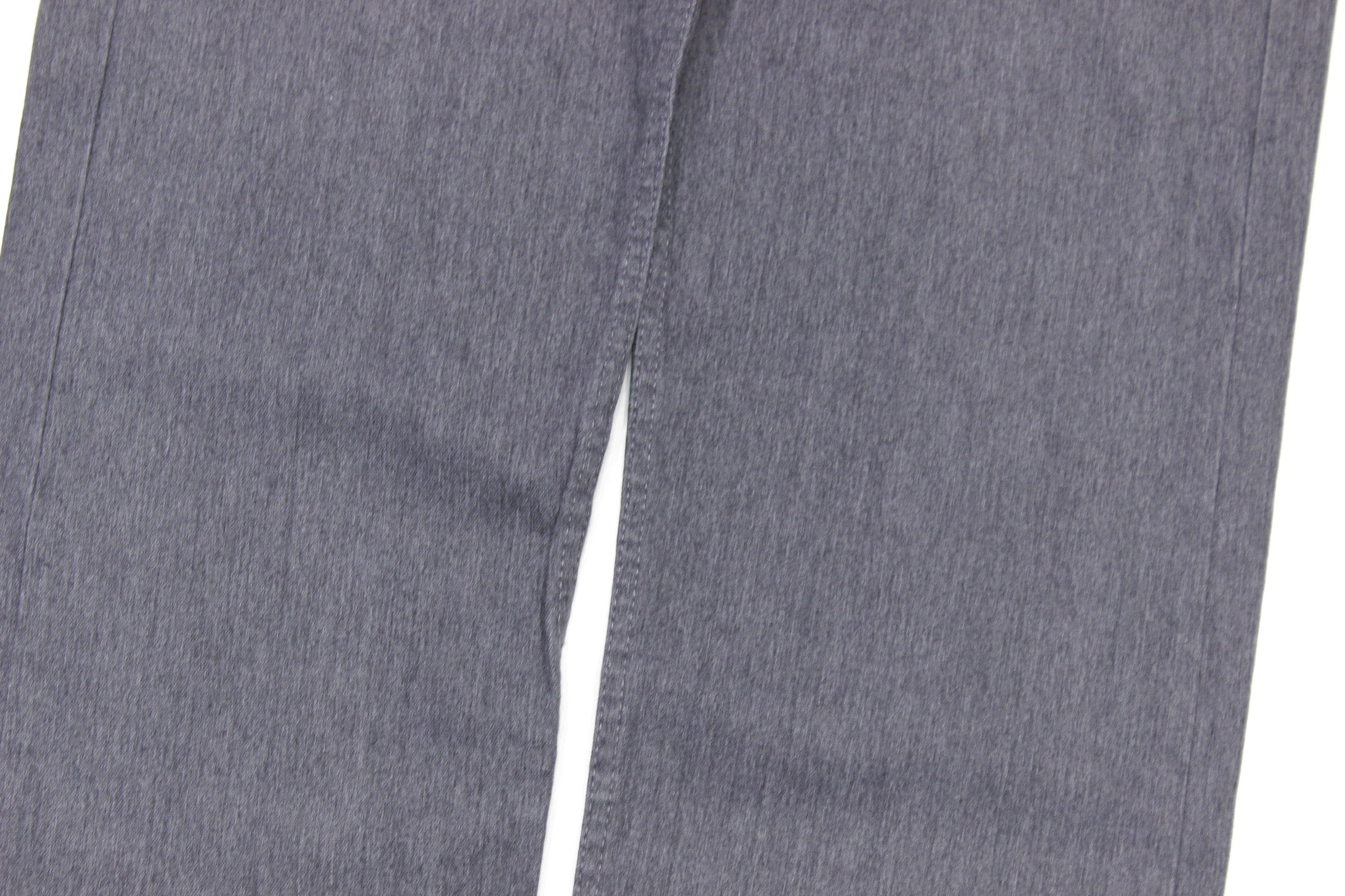 Versace 80S Medusa Buttons Grey Jeans Vintage Size US 31 - 5 Thumbnail