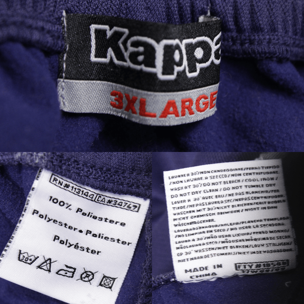 Kappa 90S Logo Break Buttons Track Pants Vintage 3XL Size Size US 38 / EU 54 - 10 Thumbnail