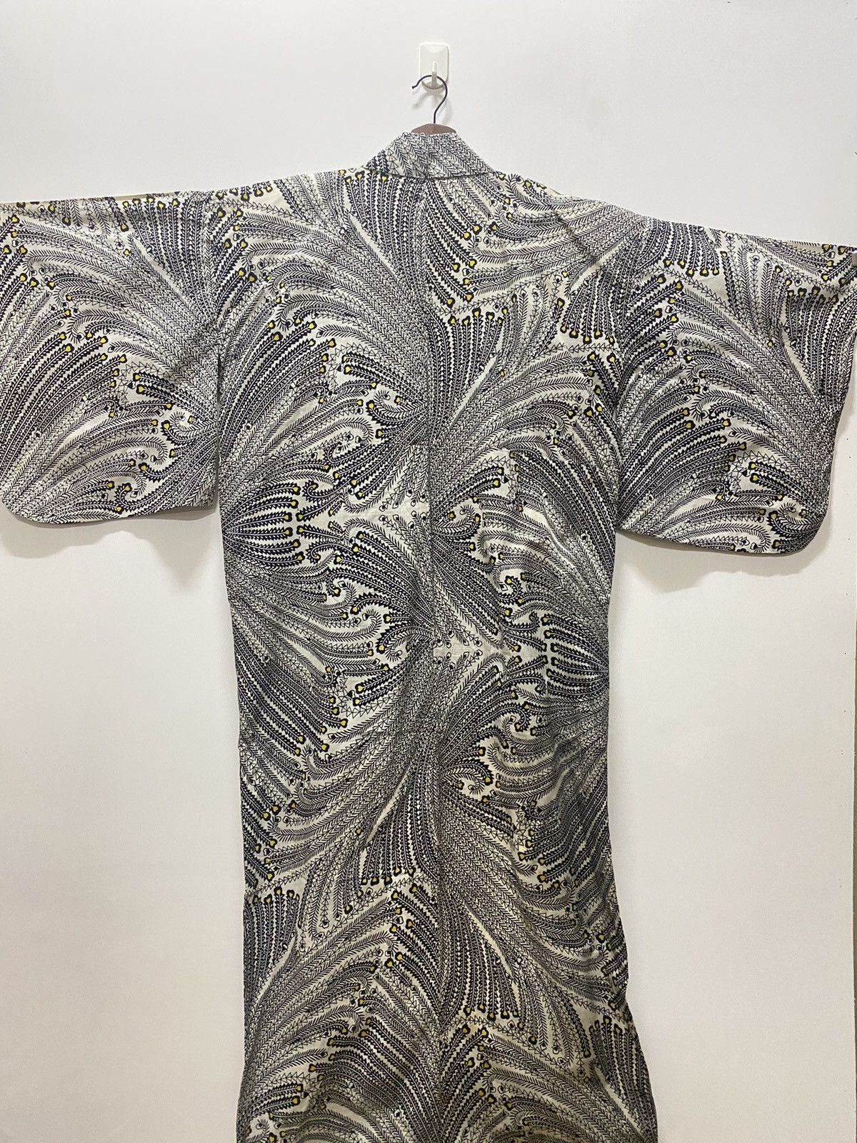 Designer × Japanese Brand Vintage 90s paisley floral kimono robe pyjamas k7 Size US L / EU 52-54 / 3 - 5 Thumbnail