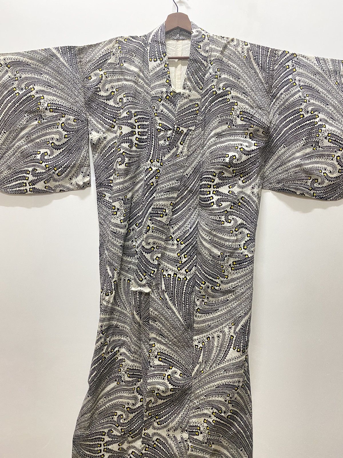 Designer × Japanese Brand Vintage 90s paisley floral kimono robe pyjamas k7 Size US L / EU 52-54 / 3 - 2 Thumbnail