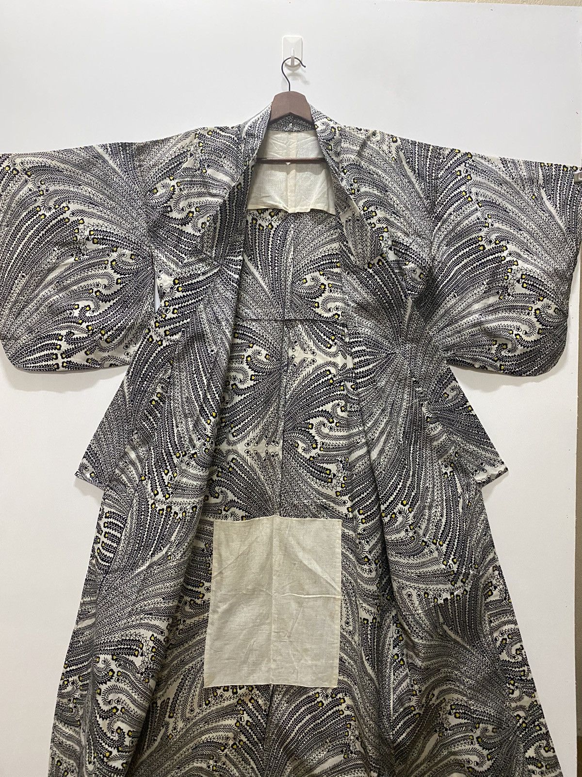 Designer × Japanese Brand Vintage 90s paisley floral kimono robe pyjamas k7 Size US L / EU 52-54 / 3 - 1 Thumbnail