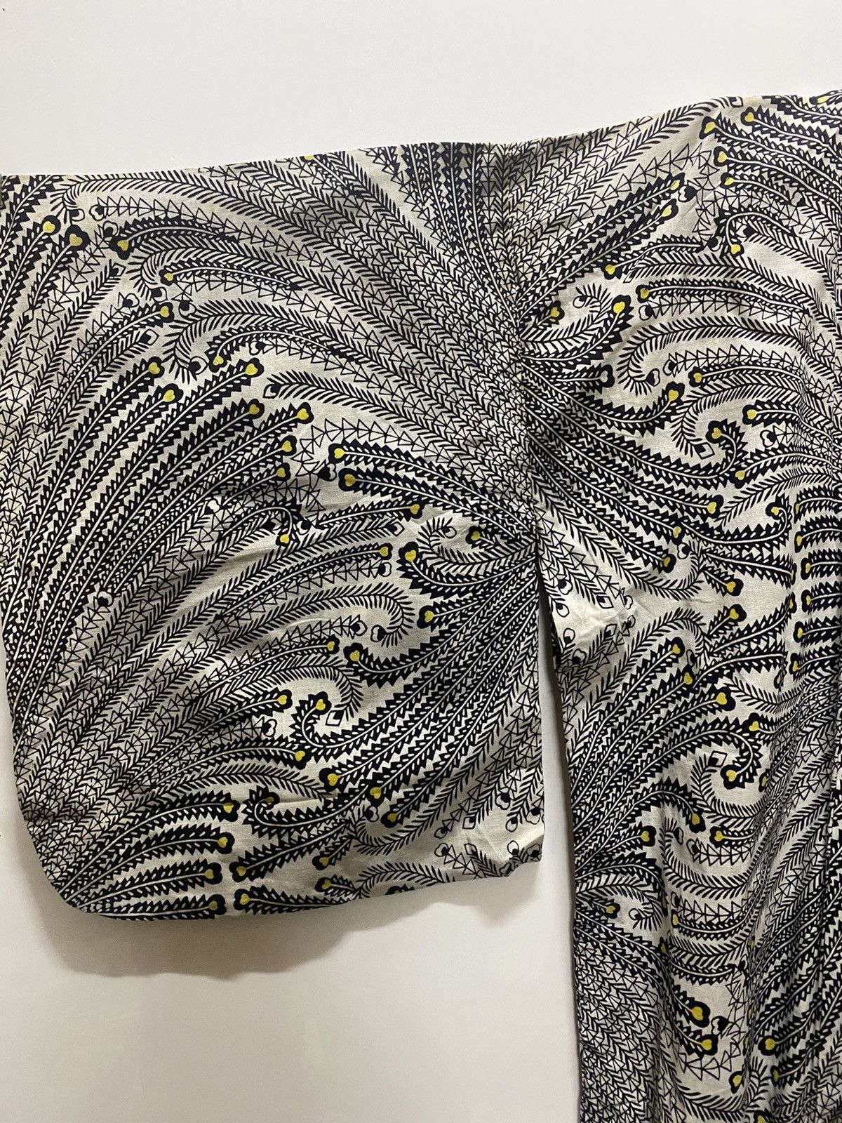Designer × Japanese Brand Vintage 90s paisley floral kimono robe pyjamas k7 Size US L / EU 52-54 / 3 - 4 Thumbnail