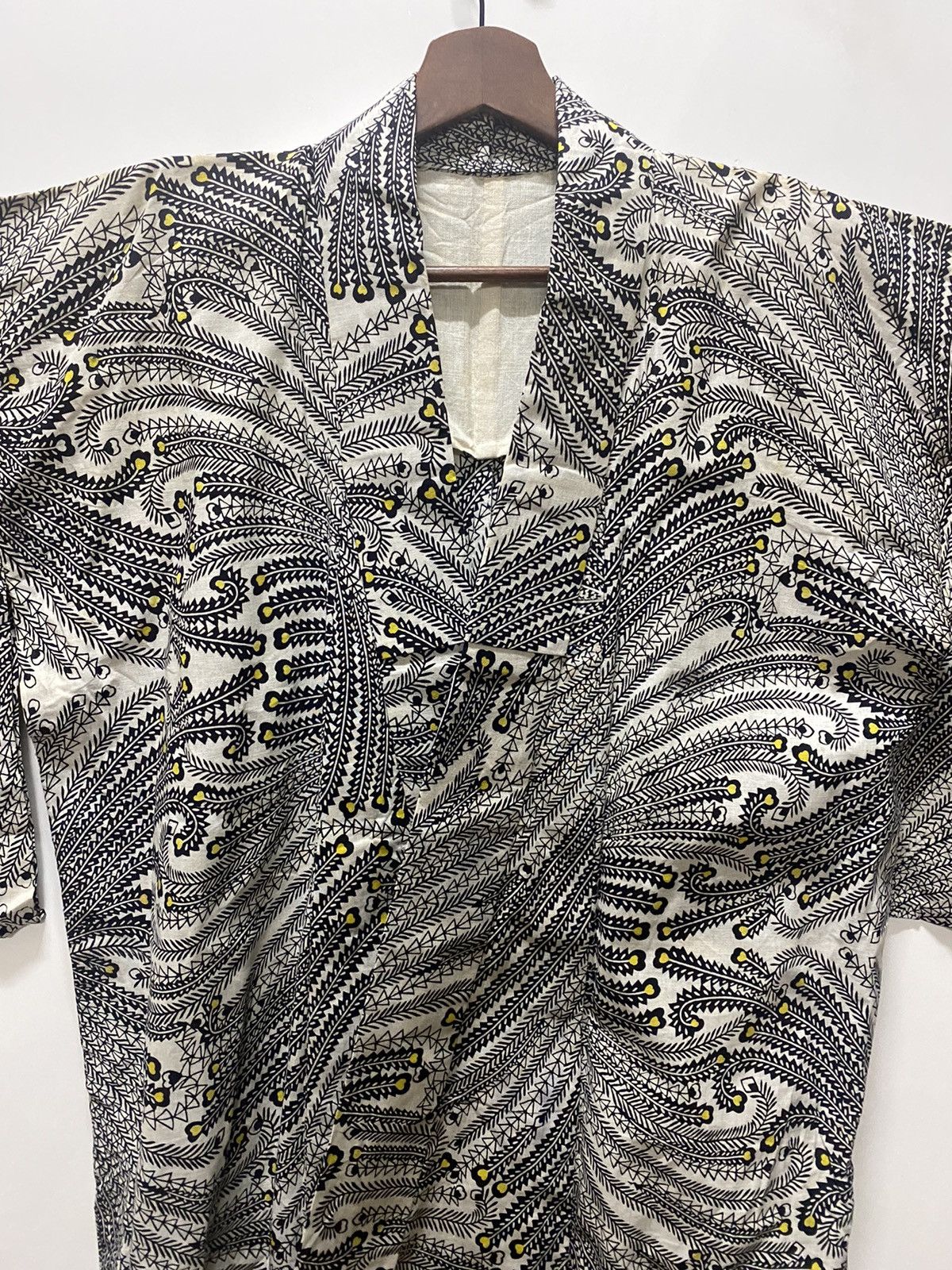 Designer × Japanese Brand Vintage 90s paisley floral kimono robe pyjamas k7 Size US L / EU 52-54 / 3 - 3 Thumbnail