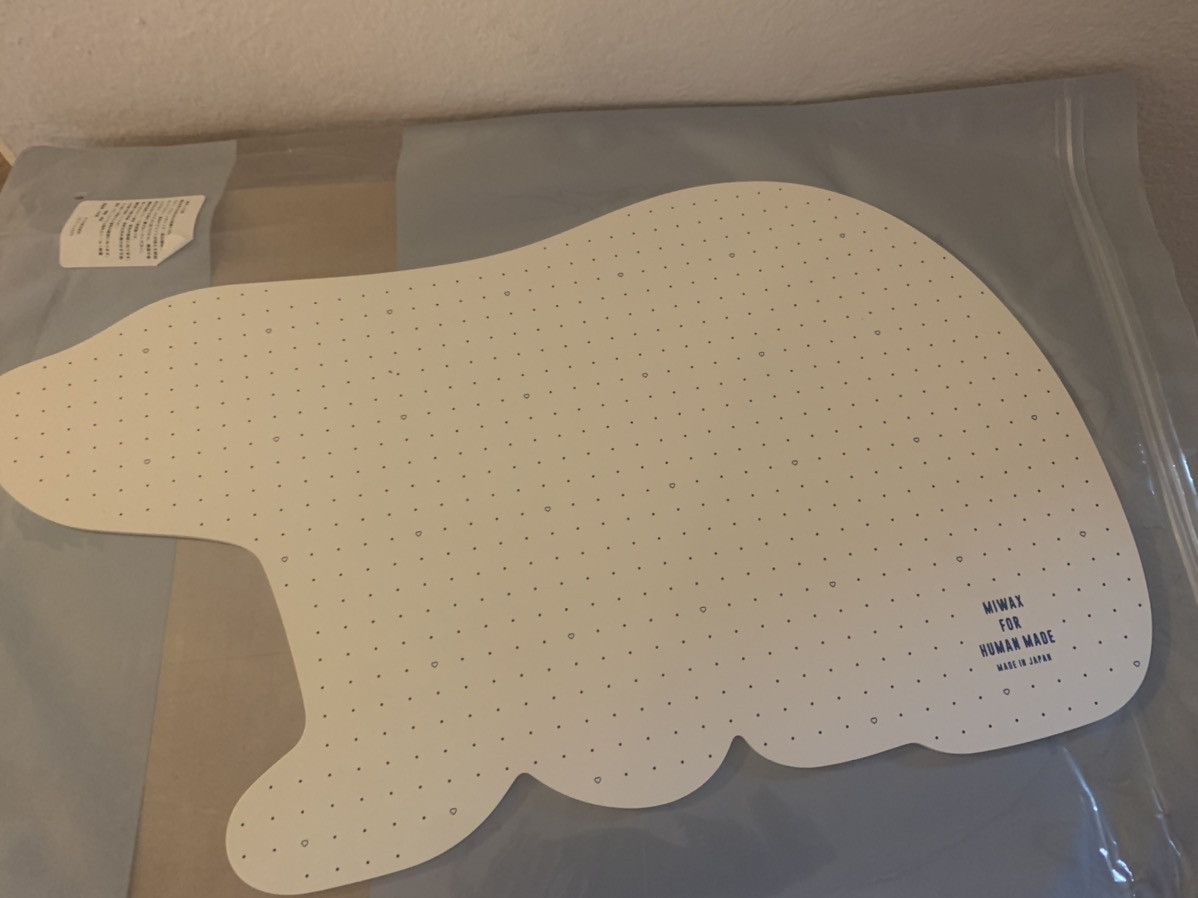 Human Made human made polar bear cutter mat (Large) Mat In Hand | Grailed