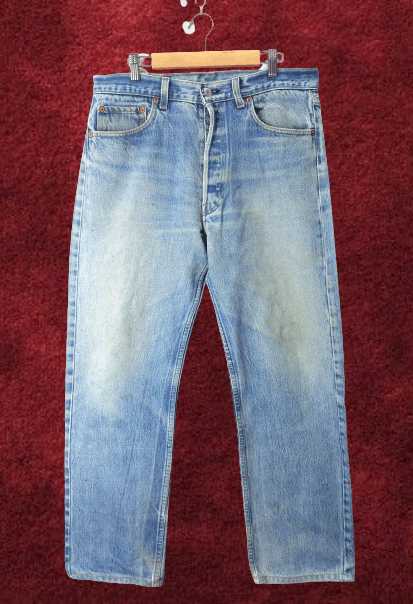 Levi's × Vintage Vintage 90s Levi's 501 Size US 33 - 1 Thumbnail