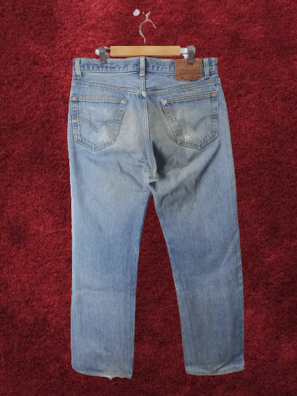 Levi's × Vintage Vintage 90s Levi's 501 Size US 33 - 2 Thumbnail