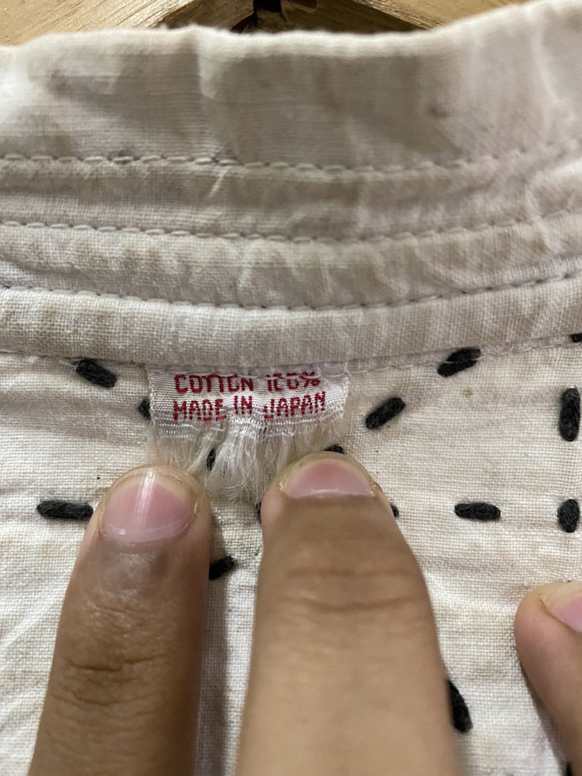 Kapital 🔥Kimono Japanese Sashiko Stitch Kendo Kapital Style Size US M / EU 48-50 / 2 - 6 Thumbnail