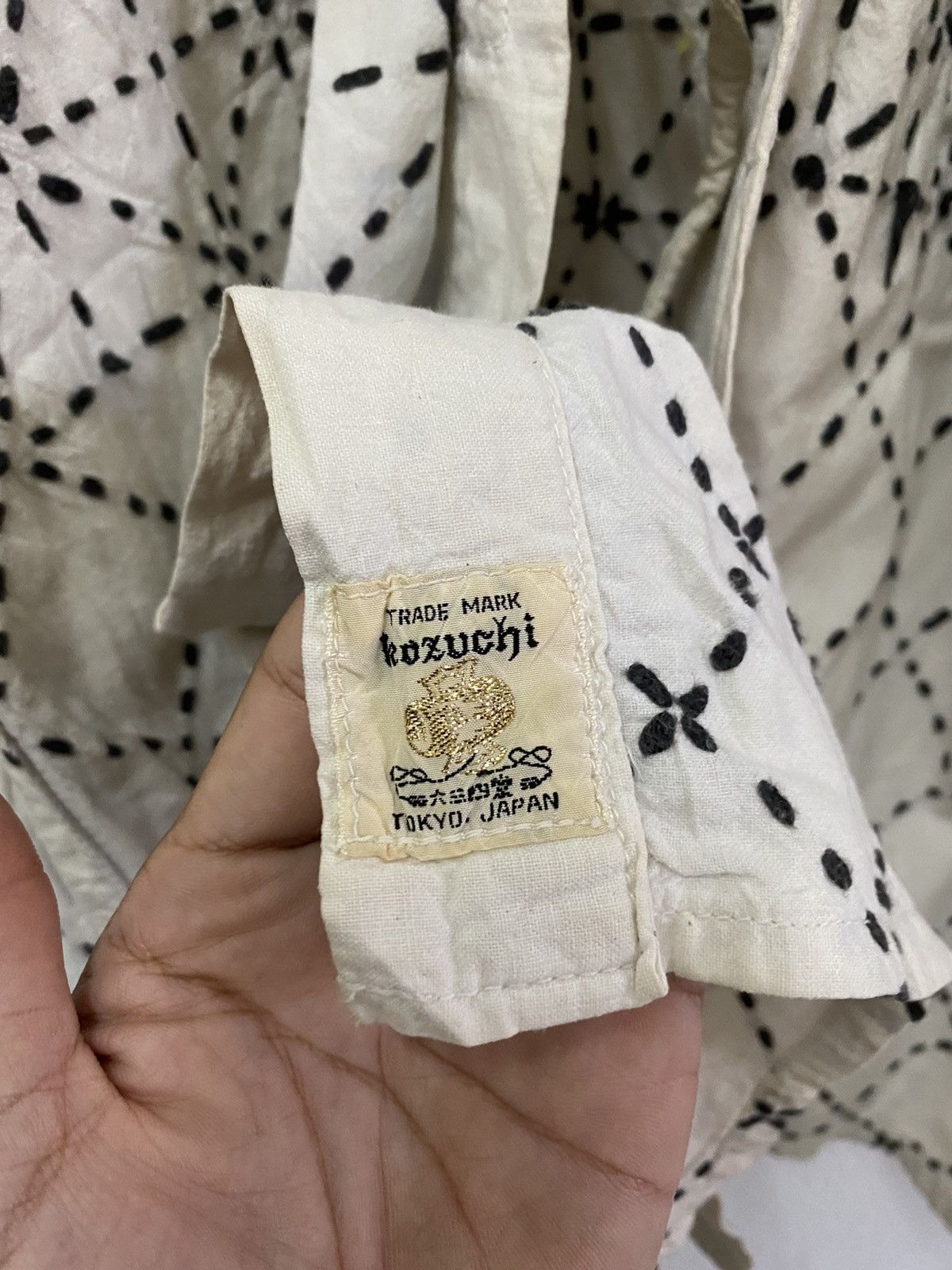 Kapital 🔥Kimono Japanese Sashiko Stitch Kendo Kapital Style Size US M / EU 48-50 / 2 - 5 Thumbnail