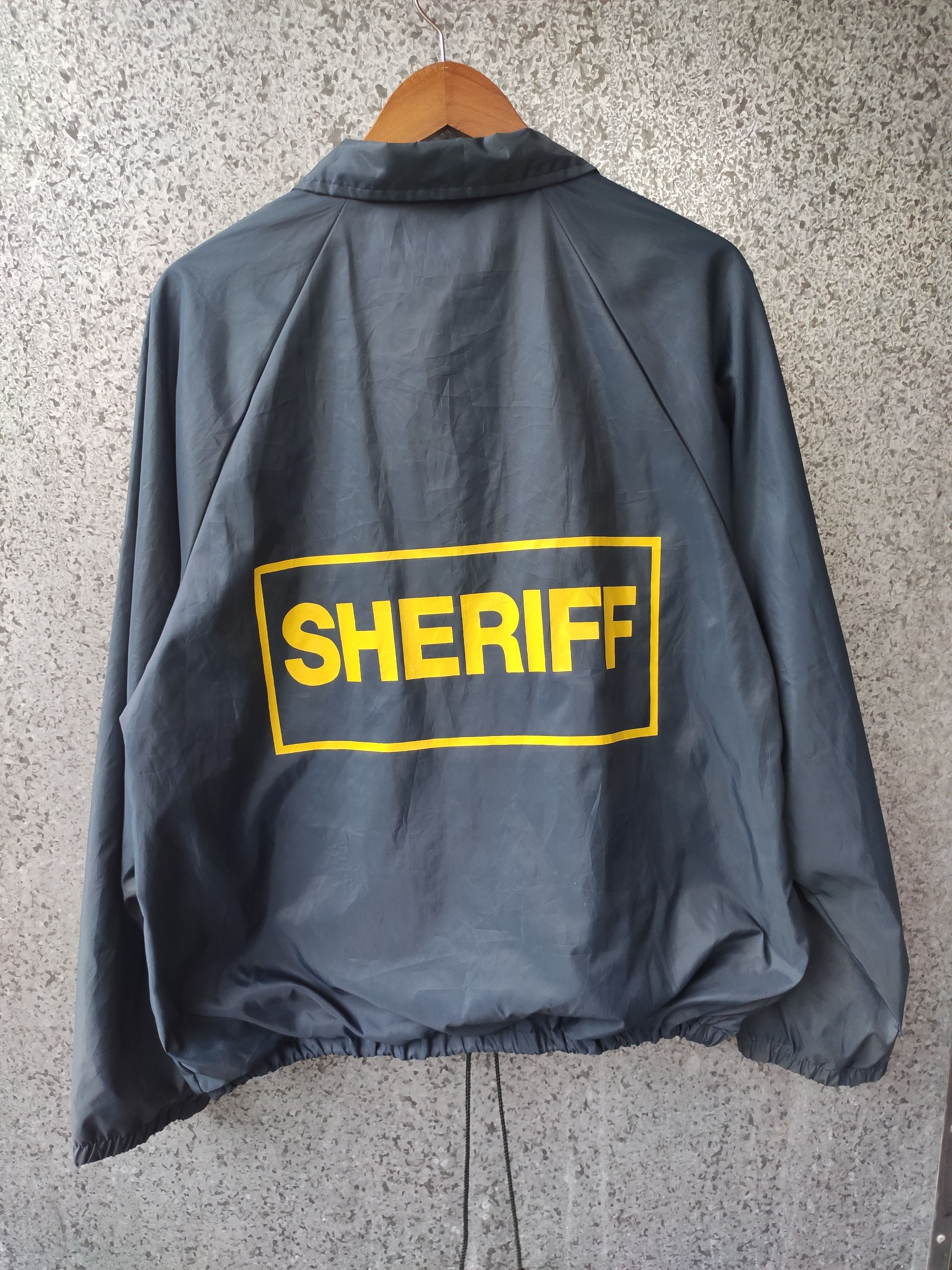 Vintage Vintage SHERIF Jacket Windbreaker Size US L / EU 52-54 / 3 - 1 Preview