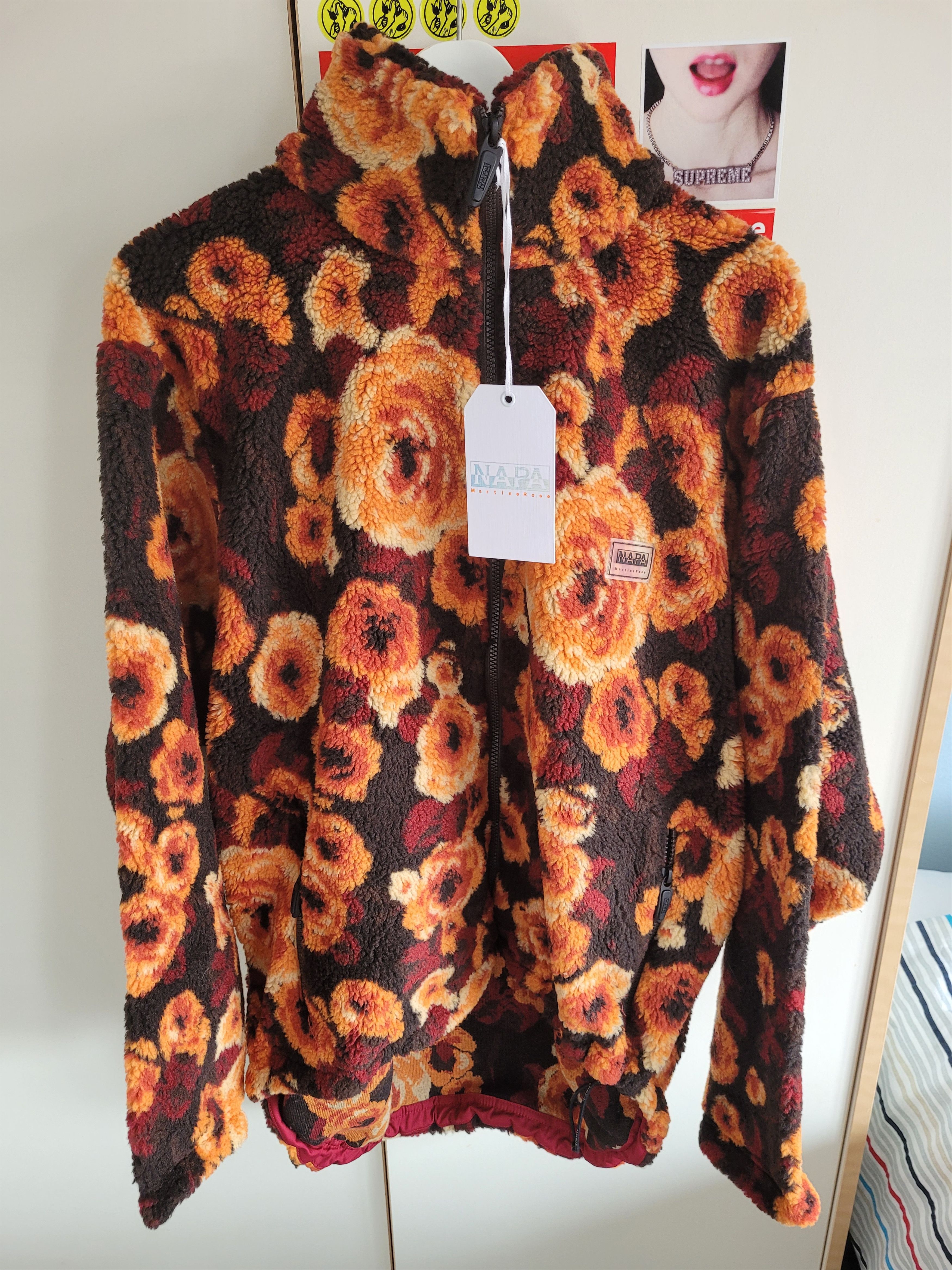 Napapijri Napa By Martine Rose T-Emin Jacquard Floral Fleece