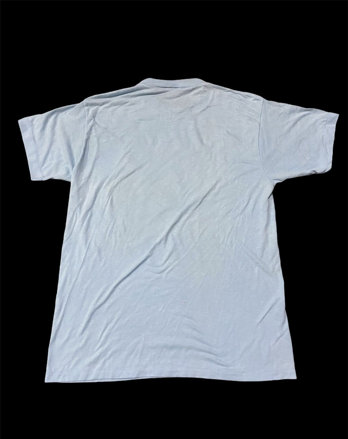 Band Tees vtg 70s DAVID BOWIE 1976 promo iron on shirt new wave punk Size US M / EU 48-50 / 2 - 2 Thumbnail