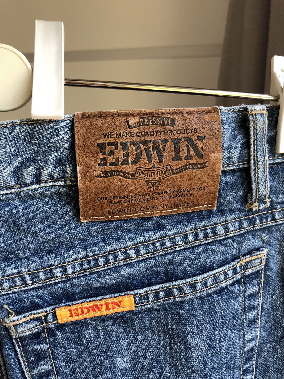 Edwin Vintage Edwin New Newton Reinforced Denim Jeans Size US 34 / EU 50 - 4 Thumbnail