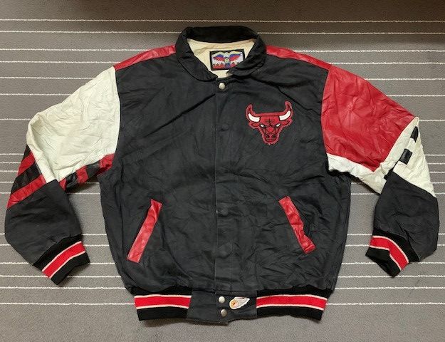 NBA Vintage NBA Chicago Bull jacket - leather jacket Size US S / EU 44-46 / 1 - 9 Thumbnail