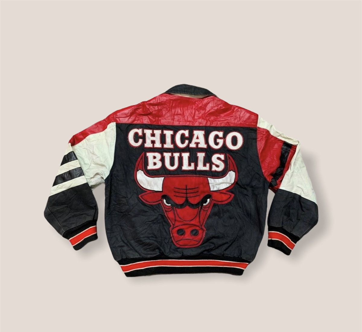 NBA Vintage NBA Chicago Bull jacket - leather jacket Size US S / EU 44-46 / 1 - 1 Thumbnail