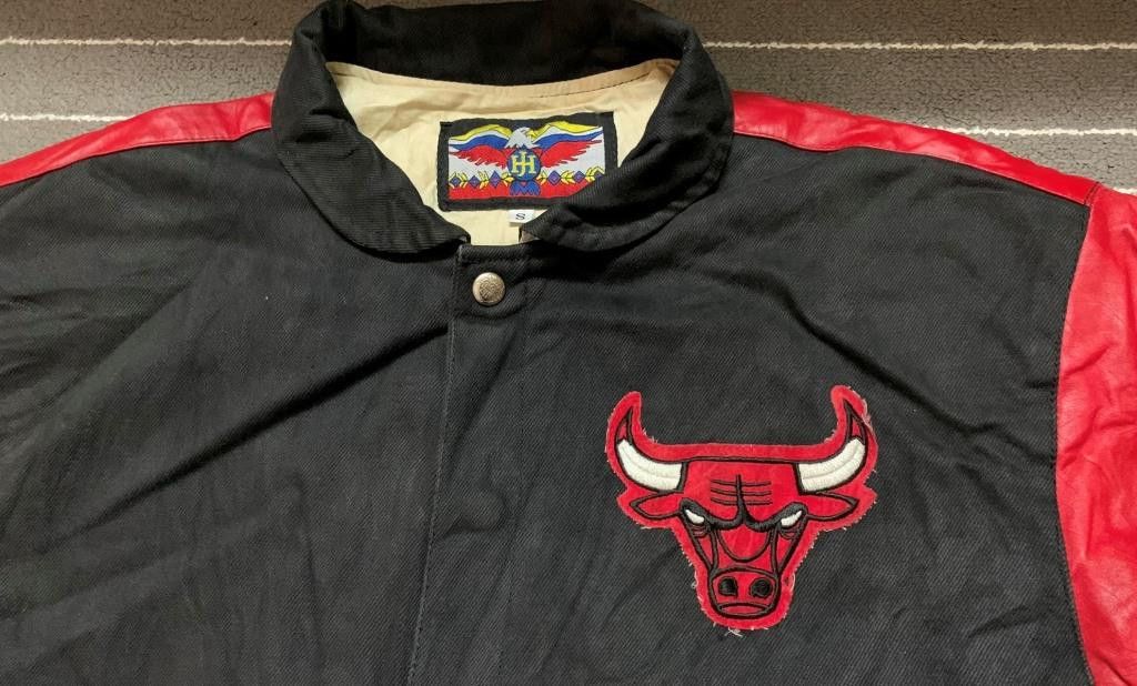NBA Vintage NBA Chicago Bull jacket - leather jacket Size US S / EU 44-46 / 1 - 7 Thumbnail