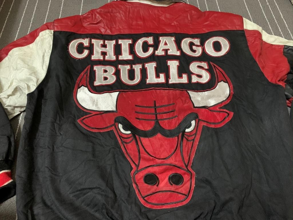 NBA Vintage NBA Chicago Bull jacket - leather jacket Size US S / EU 44-46 / 1 - 5 Thumbnail