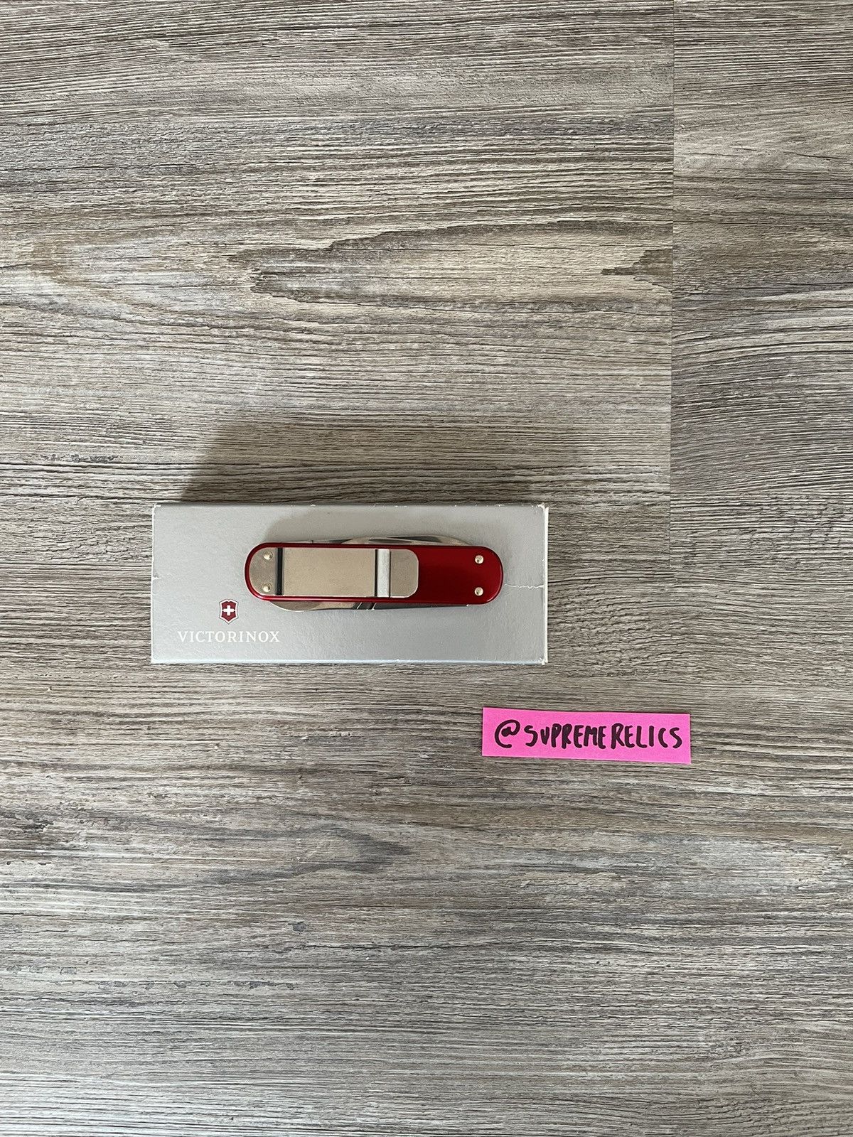 【希少】15AW Victorinox Money Clip supreme Supreme Victorinox Money Clip 