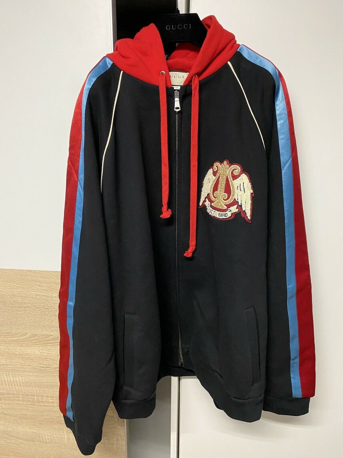 Gucci band hoodie hotsell