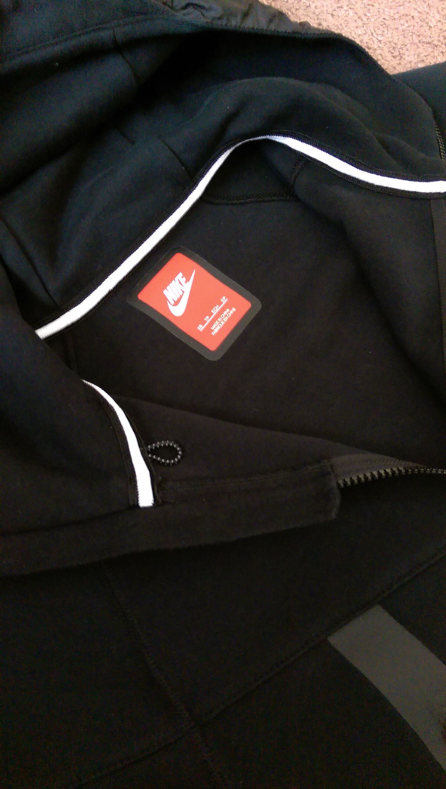 Nike Nike tech fleece bonded windrunner jacket Grailed
