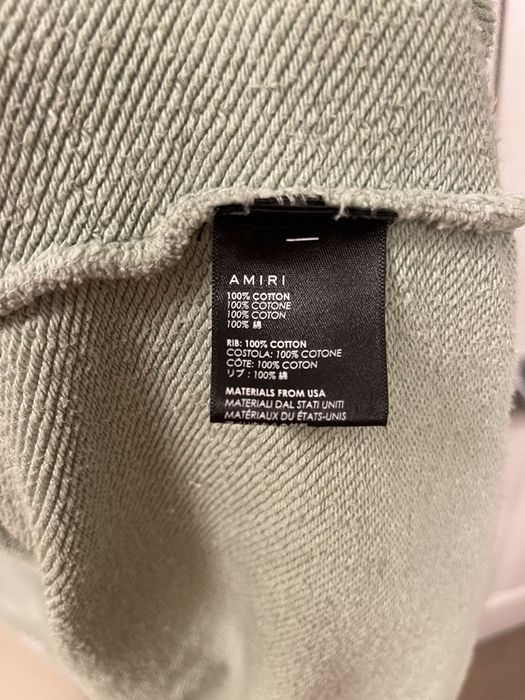 Amiri AMIRI Oversized Eternal Happiness Hoodie palm tree Black | Grailed