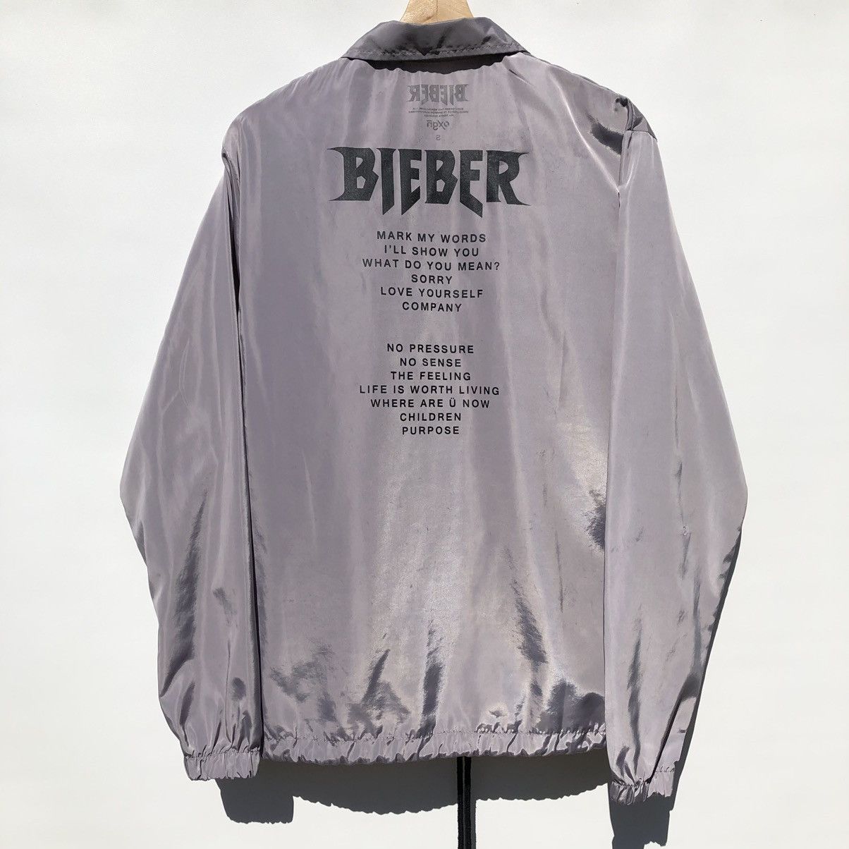 Justin Bieber Justin Bieber Tour Staff Coach Jacket oxgn | Grailed
