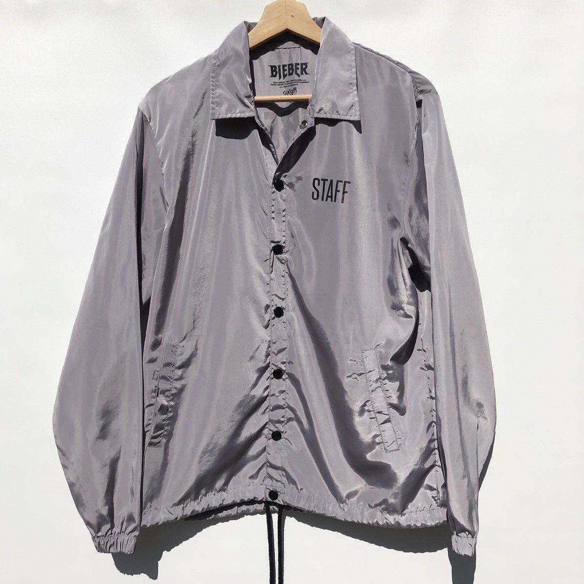 Justin Bieber Justin Bieber Tour Staff Coach Jacket oxgn | Grailed