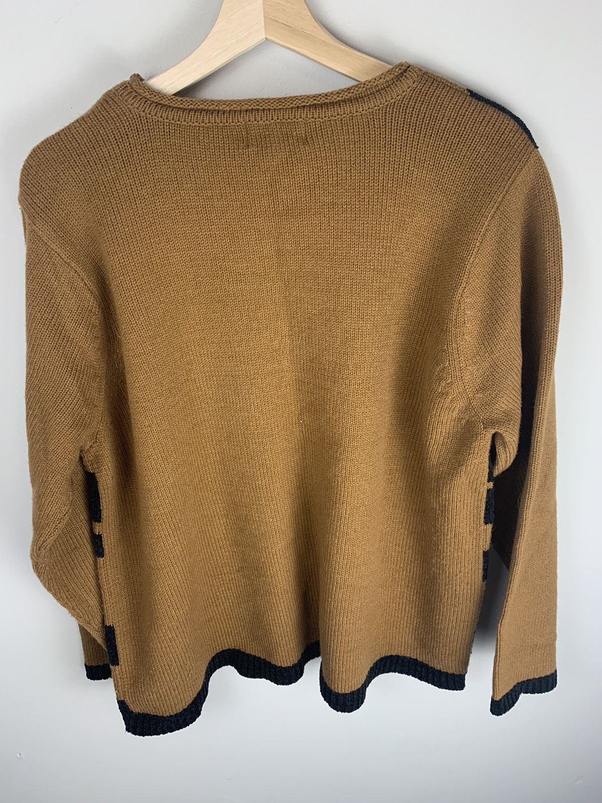Vintage Vintage Tiger Stripe Knit Sweater Size US M / EU 48-50 / 2 - 3 Thumbnail
