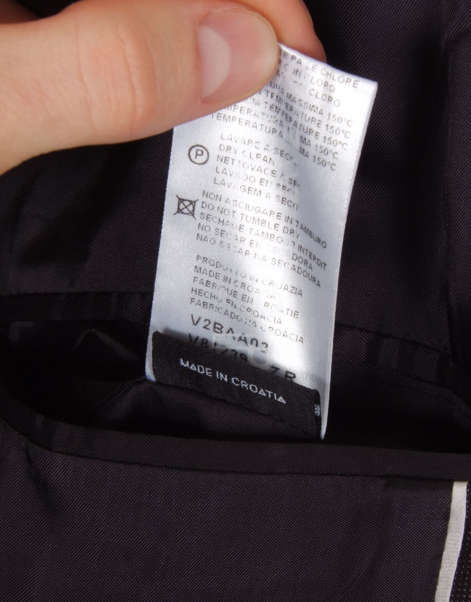 Versace × Versus Versace Versace Flim Fit 2 Buttons Wool Blazer Jacket Size 42R - 10 Thumbnail