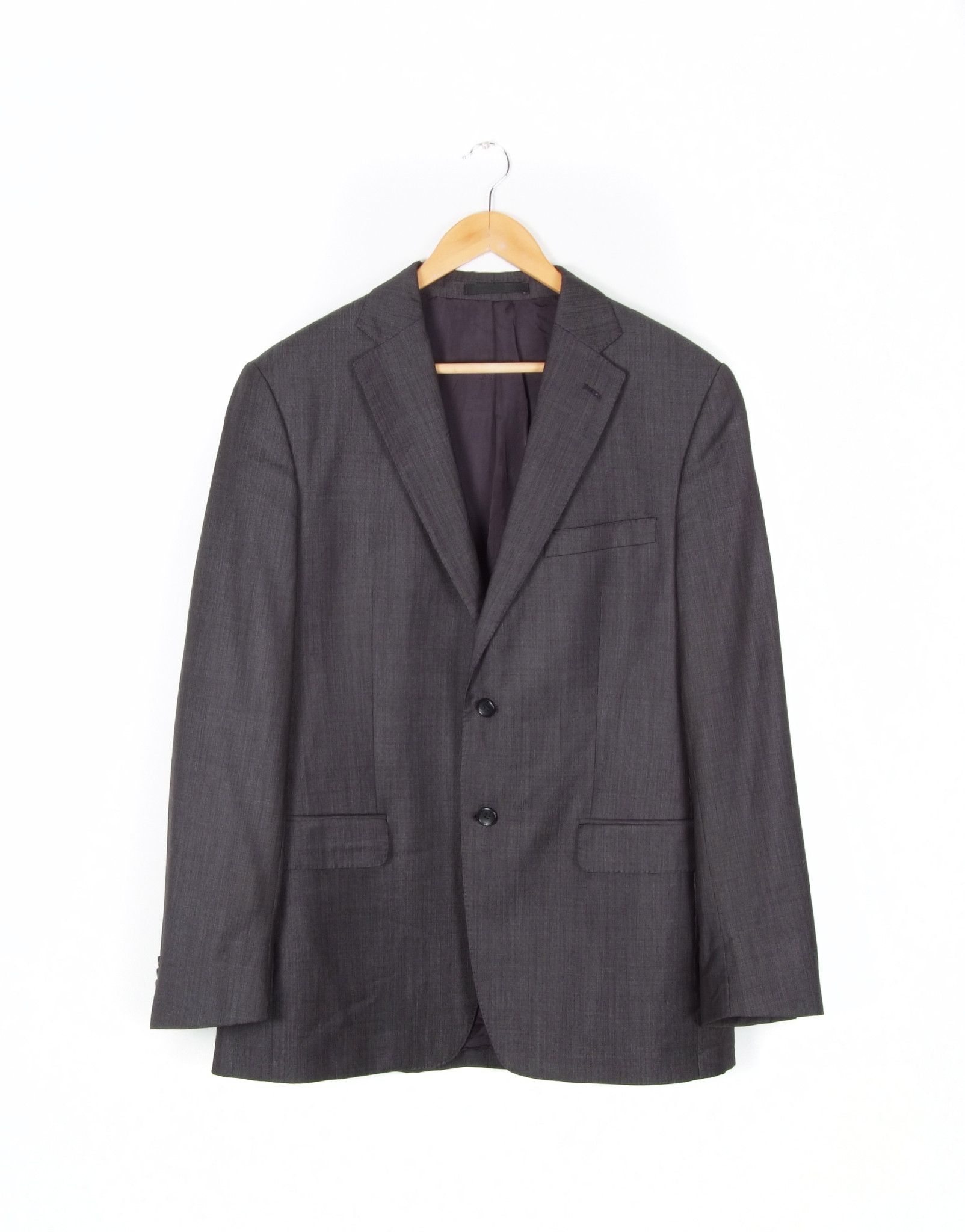 Versace × Versus Versace Versace Flim Fit 2 Buttons Wool Blazer Jacket Size 42R - 2 Thumbnail