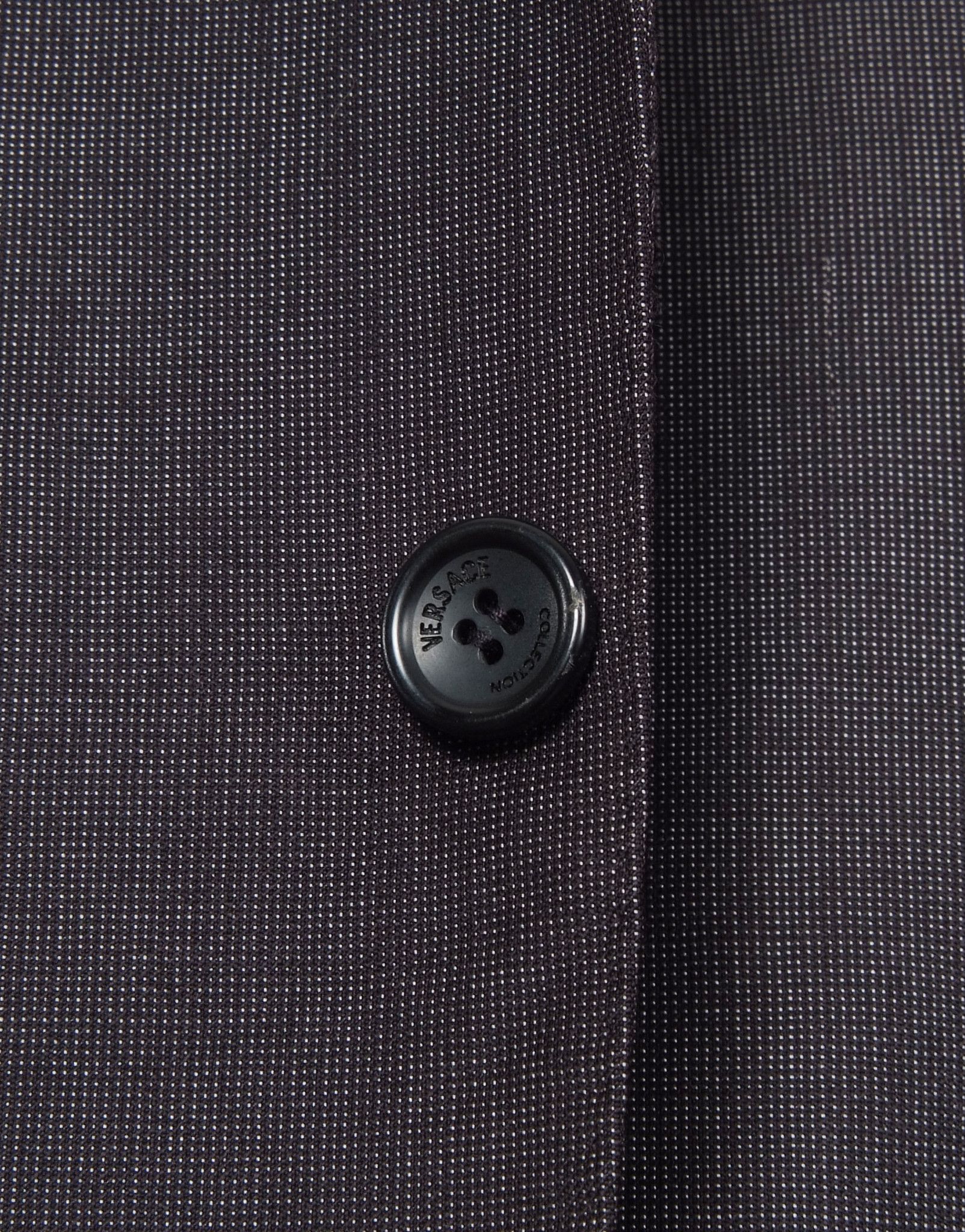 Versace × Versus Versace Versace Flim Fit 2 Buttons Wool Blazer Jacket Size 42R - 6 Thumbnail