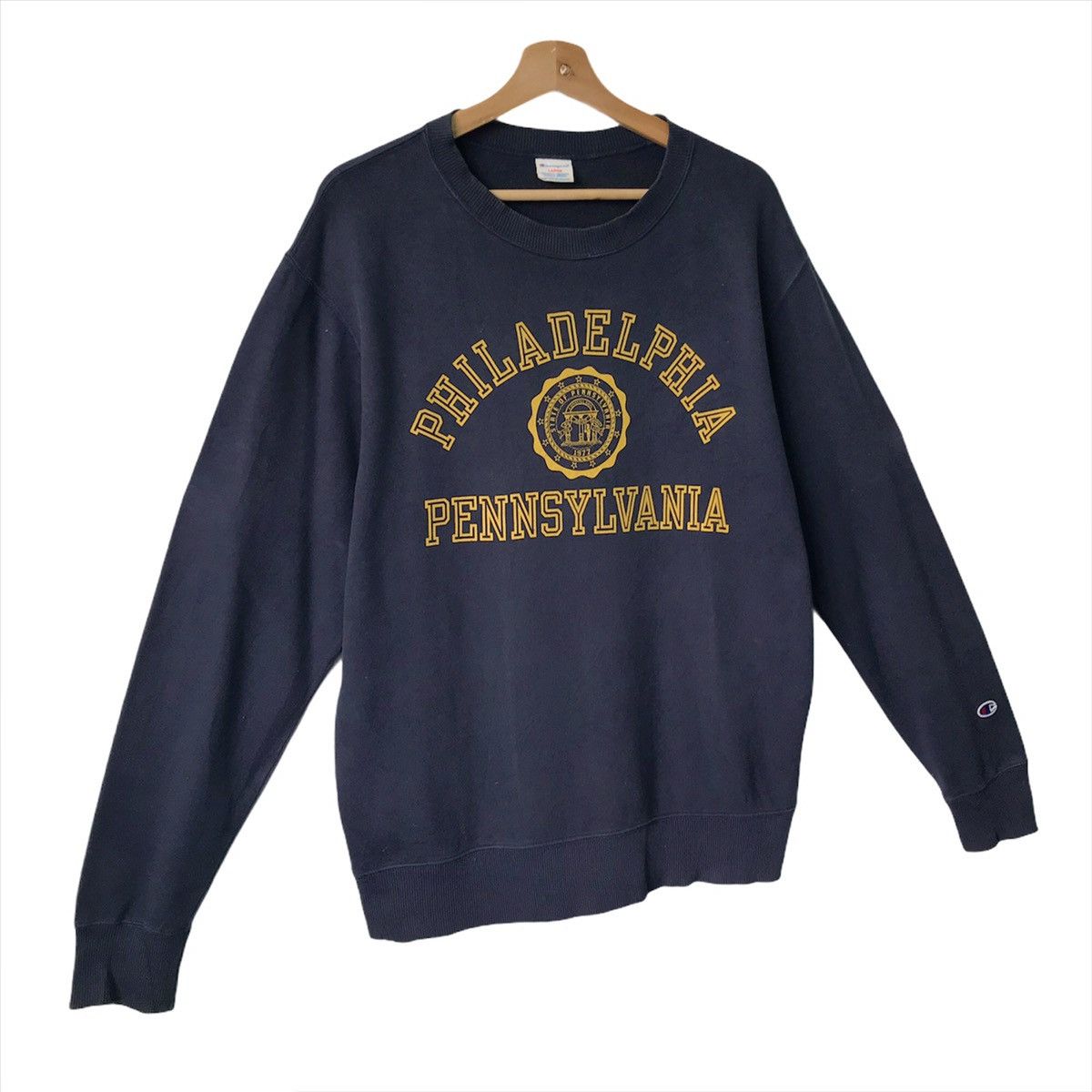 Champion 90’s Pennsylvania Crewneck Sweatshirt Size M Size US M / EU 48-50 / 2 - 2 Thumbnail