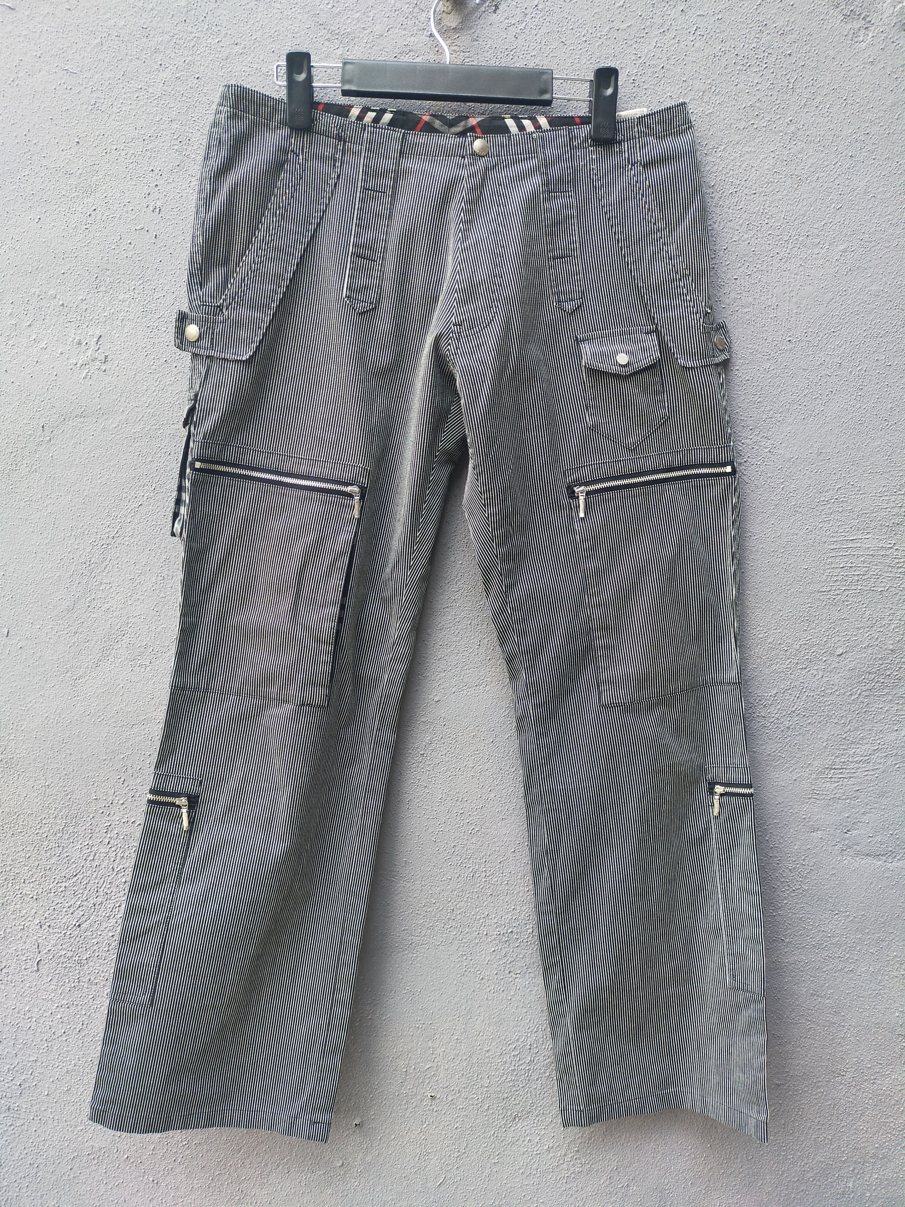 Burberry Burberry Black Label Cargo Multi Pocket Utility Pants Size US 32 / EU 48 - 1 Thumbnail